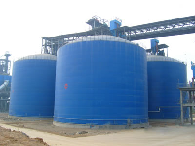 合水水泥钢板库改造