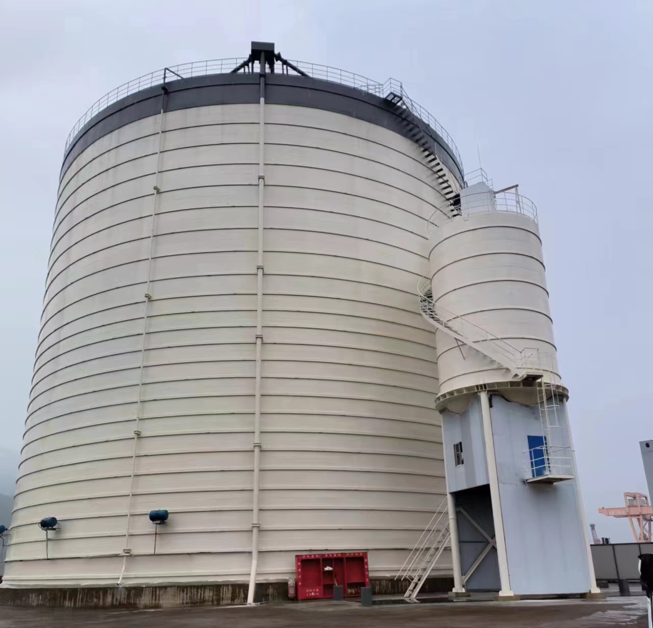 合水10万吨水泥钢板库