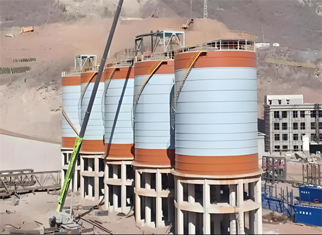 合水高架钢板仓